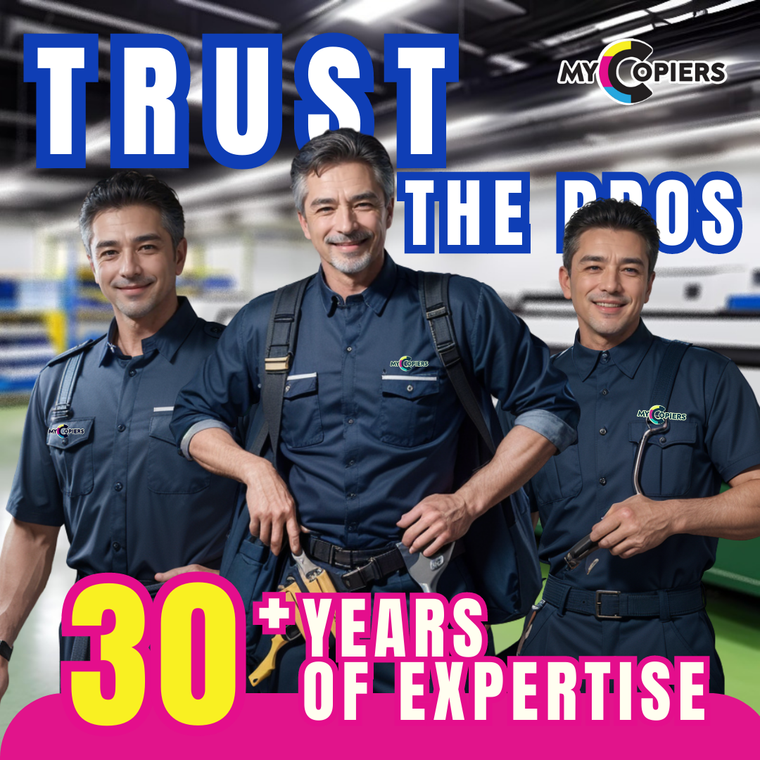 trust the pros photocopier rental technician