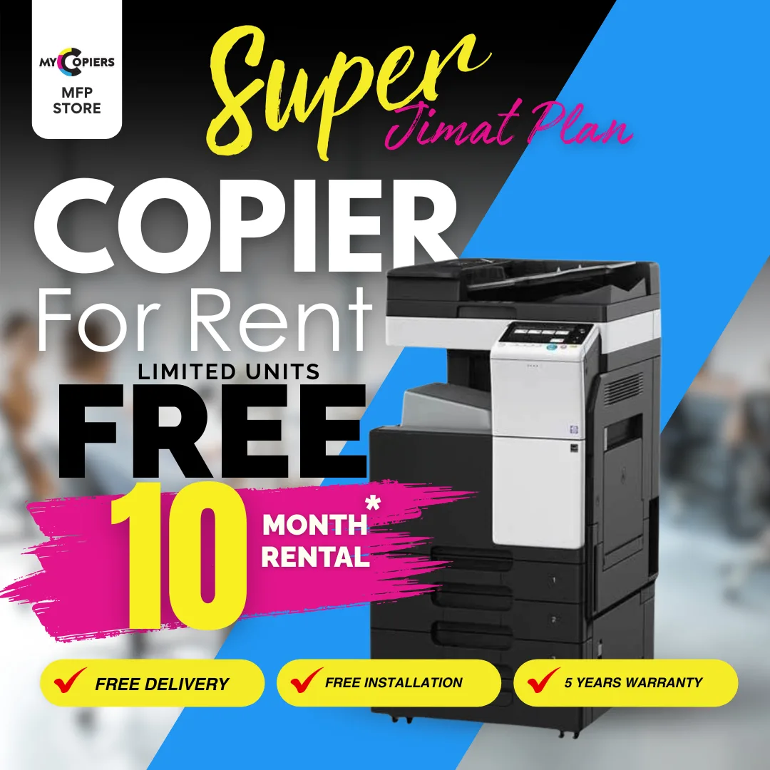 copier rental free 10 months rental mycopiers