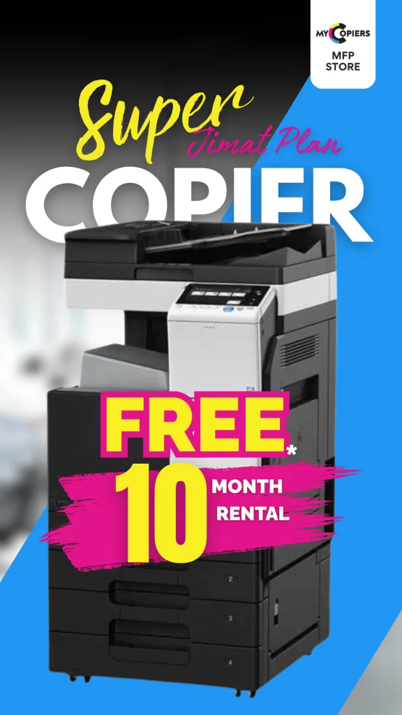 copier rental free 10 months rental mycopiers